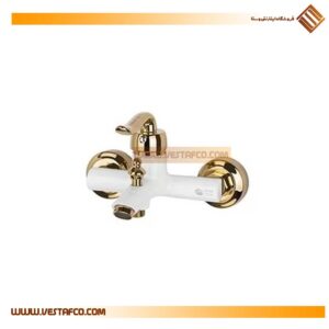 فروش شیر حمام مدل آمیتیست سفید کد RA2104