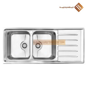 سینک فانتزی توکار دو لگن کلایبرگ S143