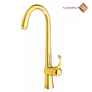 شیر ظرفشویی ساتین طلا رابو